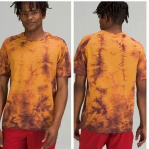 Lululemon Metal Vent Tech Short Sleeve 2.0 Tee, Disconnect Marble Dye, Size L